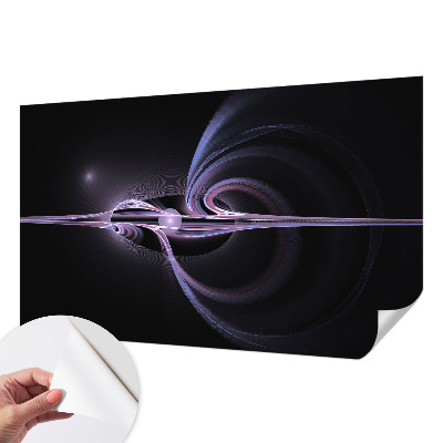 Självhäftande fototapet med motiv av kosmisk abstraktion