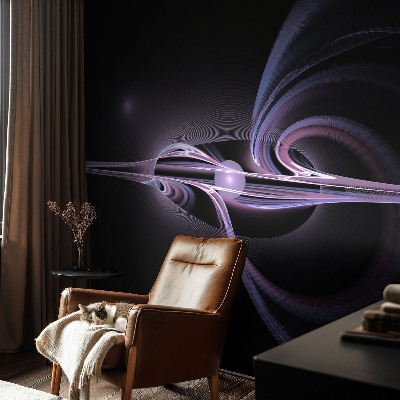 Självhäftande fototapet med motiv av kosmisk abstraktion