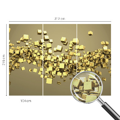 Fototapet barn Kreativa kuber