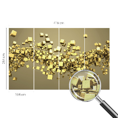 Fototapet barn Kreativa kuber