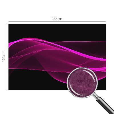 Peel and stick fototapet med motiv av ett rosa band