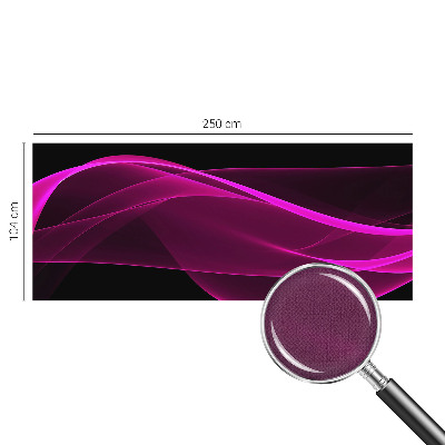 Peel and stick fototapet med motiv av ett rosa band