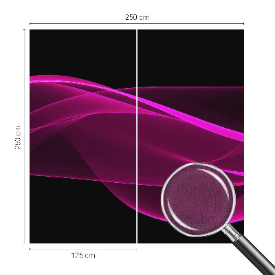 Peel and stick fototapet Rosa band