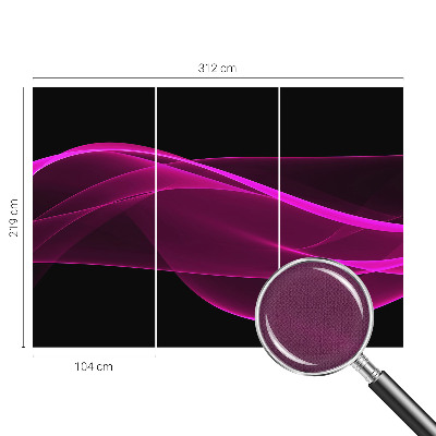 Peel and stick fototapet Rosa band