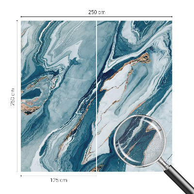 3D fototapet med motiv i mineralisk elegans