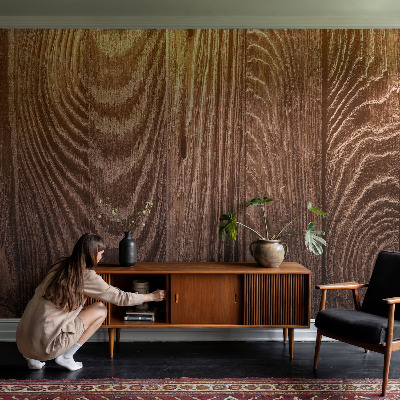 Fototapet för barn Träringar