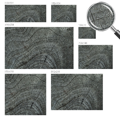 Självhäftande fototapet Kornmönster