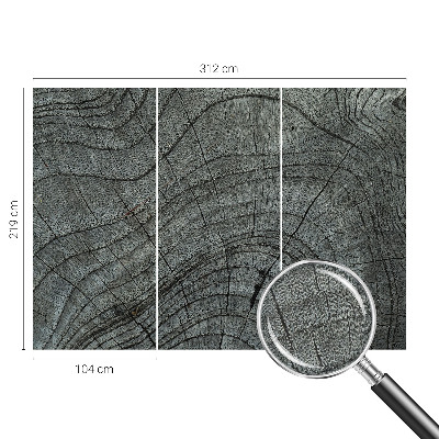 Självhäftande fototapet Kornmönster