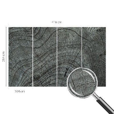 Självhäftande fototapet Kornmönster