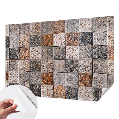 Fototapet barnrum Dekorativa plattor