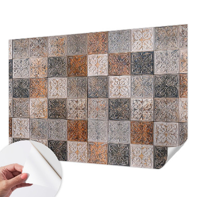 Fototapet barnrum Dekorativa plattor