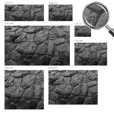 Självhäftande fototapet Stentexturer