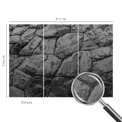 Självhäftande fototapet Stentexturer