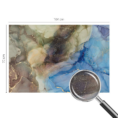 Peel and stick fototapet med färgglad abstrakt design