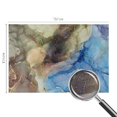 Peel and stick fototapet med färgglad abstrakt design