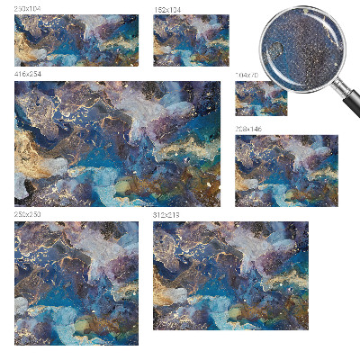 Självhäftande fototapet Kosmisk mosaik