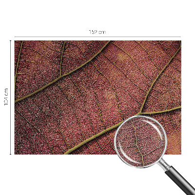 Självhäftande fotovägg Lövaktig konsistens