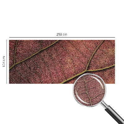 Självhäftande fotovägg Lövaktig konsistens