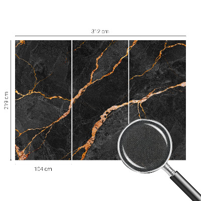 Peel and stick fototapet med marmorvener
