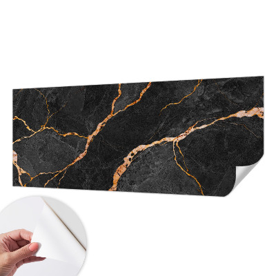 Peel and stick fototapet med marmorvener