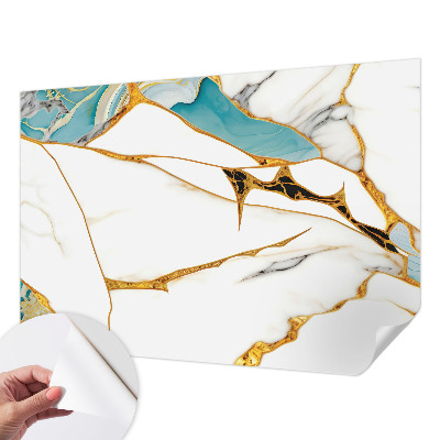3D fototapet Marmorns elegans
