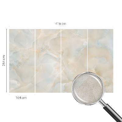 Självhäftande fotovägg med subtil abstrakt design