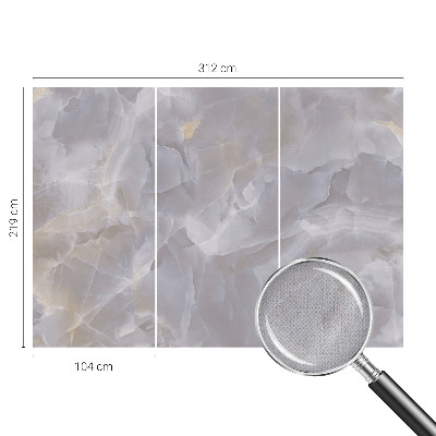 Peel and stick fototapet Marmorvågor