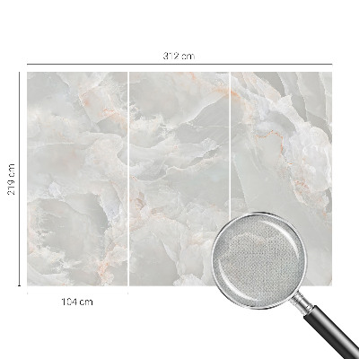 3D fototapet med marmorstruktur