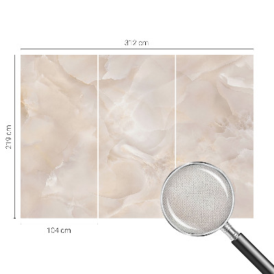 Fototapet barnrum Delikat marmor