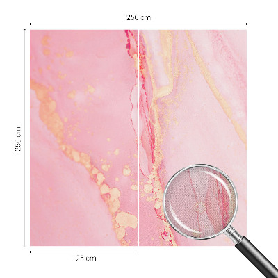 Självhäftande fotovägg med en pastellfärgad abstrakt design