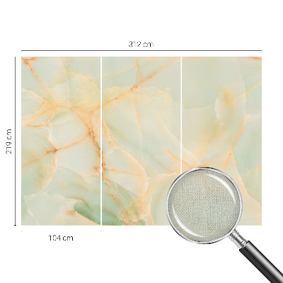 Peel and stick fototapet med motiv av marmor i elegant stil
