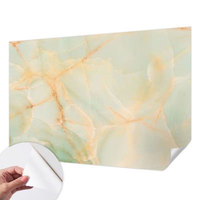 Peel and stick fototapet med motiv av marmor i elegant stil