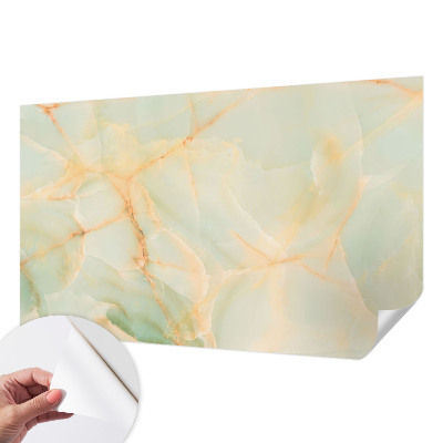 Peel and stick fototapet med motiv av marmor i elegant stil