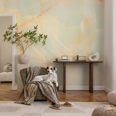 Peel and stick fototapet med motiv av marmor i elegant stil