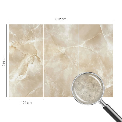 3D fototapet med motiv av natursten