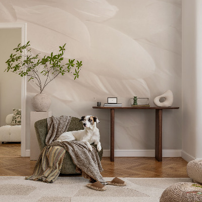 Peel and stick fototapet Eteriska fjädrar