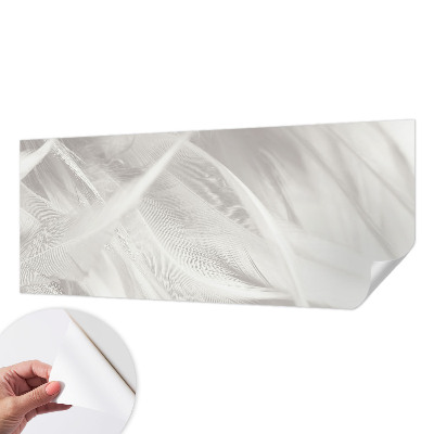 3D fototapet Subtila fjädrar