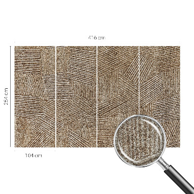 Fototapet barnrum Strukturella linjer