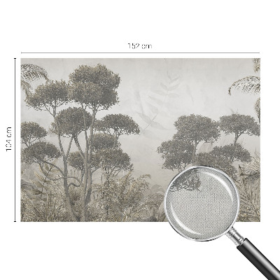 Självhäftande fototapet Tropisk djungel