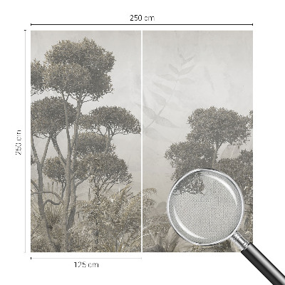 Självhäftande fototapet Tropisk djungel