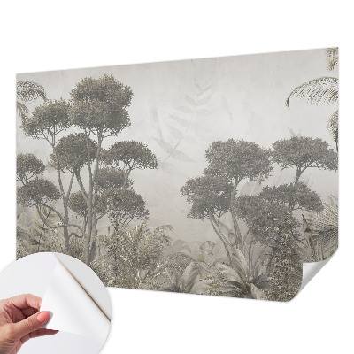 Självhäftande fototapet Tropisk djungel