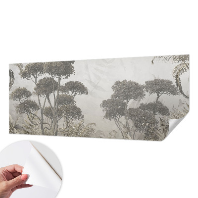 Självhäftande fototapet Tropisk djungel