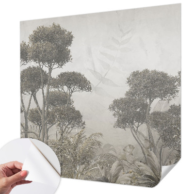 Självhäftande fototapet Tropisk djungel