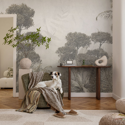 Självhäftande fototapet Tropisk djungel