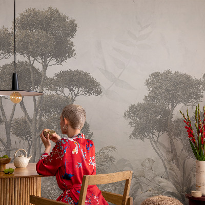 Självhäftande fototapet Tropisk djungel