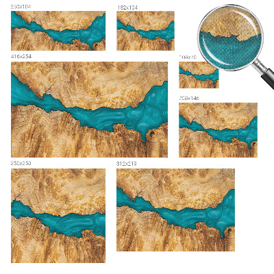 Fototapet för barn Trä och harts