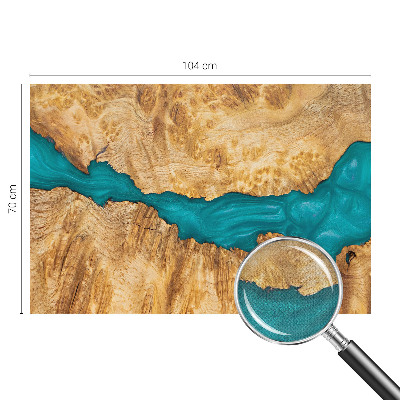 Fototapet för barn Trä och harts