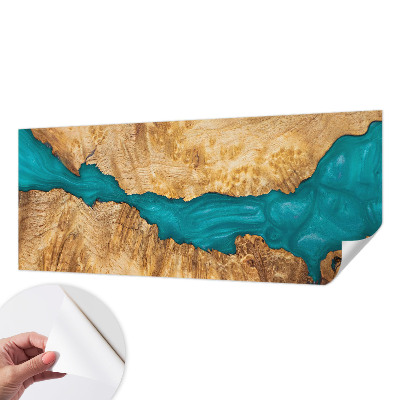 Fototapet för barn Trä och harts