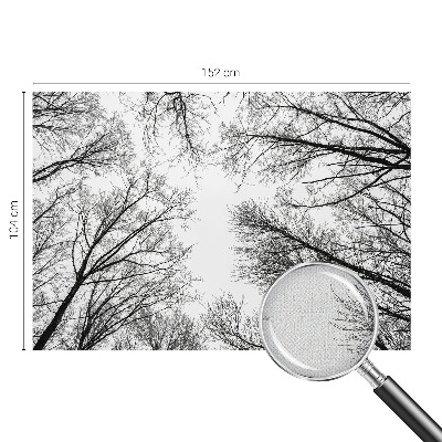 Peel and stick fototapet med motiv av enstaka grenar