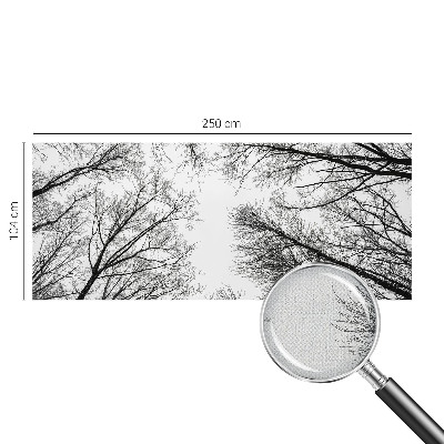 Peel and stick fototapet med motiv av enstaka grenar